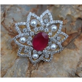 Ruby Star Ring